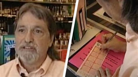 Man who won lottery seven times had specific .